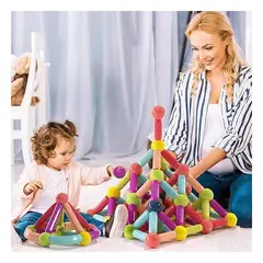 GENERICO - Pack4 Set Magnetico en 25 Piezas Y+Banderitas Adhesivas