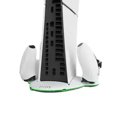 SONAR - Estación PS5 Slim Ventilador Doble Carga y Luces RGB