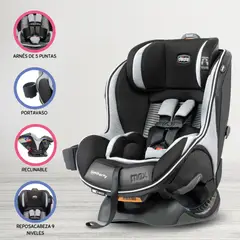 CHICCO - Silla Para Auto »NEXTFIT MAX ZIP AIR VERO USA» Black