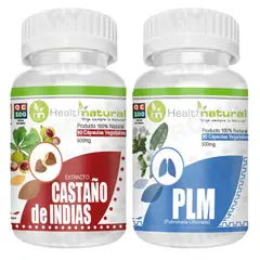 HEALTHNATURAL - CASTAÑO DE INDIAS + PLMPULMONARIA 500MG