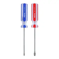 PRETUL - Desarmador Plano Y Estrella De 316 X 4 Pulgadas