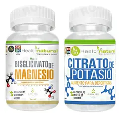 HEALTHNATURAL - BISGLICINATO MAGNESIO + CITRATO POTASIO