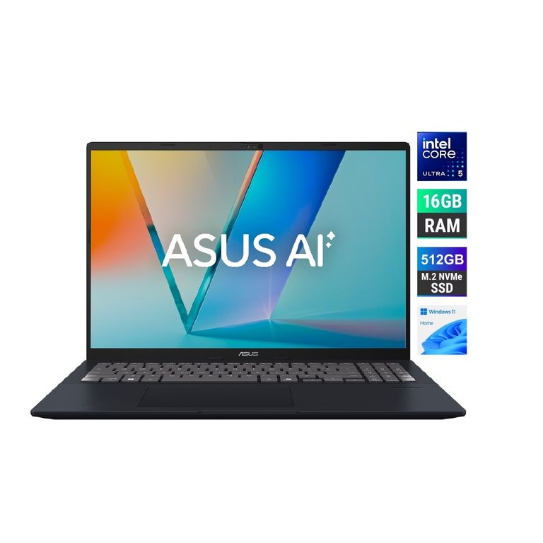 Laptop Vivobook 16 U5 16GB RAM 512GB SSD W11 16''
