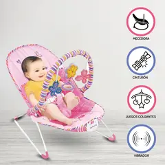 CUZKA - Bauncer Vibrador Musical Para Bebés «PRINCESS»