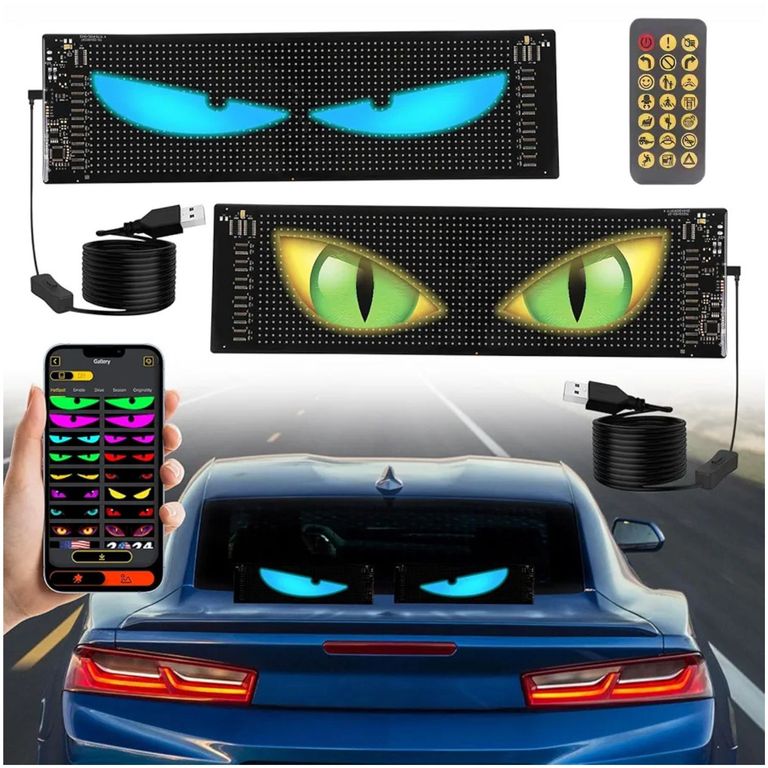 Letrero Publicitario Luz Led Letrero 60x12cm APP + Bluetooth + Control