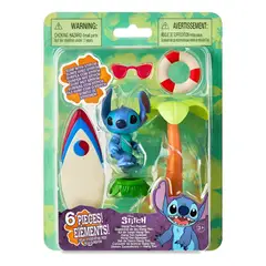 DISNEY - Play set Figuras Stitch x 6 piezas Hang Ten
