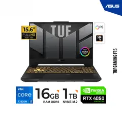 ASUS - LAPTOP F15 15.6 FHD IPS Core i7 13620H 2.4Ghz/4.9Ghz 16GB DDR5 1TB SSD RTX 4050 6GB Freedos