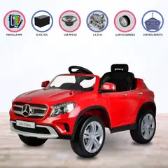 MERCEDES BENZ - Camioneta a Batería »GLA CLASS» RED