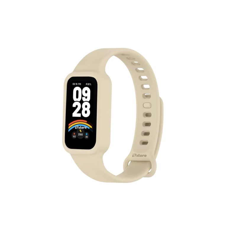 Correa de Silicona para XM Smart Band 9 Active CREMA