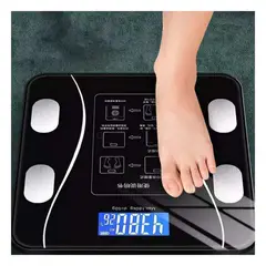 GENERICO - Pack4 Medidor de Datos para la Salud Negro Y+Papel de Regalo