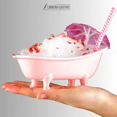 GENERICO - Tiki 3D Bañera realista 200ml 7oz Color Pink