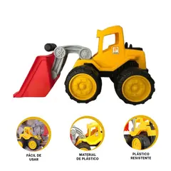 RYBIU IMPORT - Pack6 Excavadora Didactica Infantil de Color Amarillo