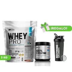 UNIVERSE NUTRITION - PACK PROTEÍNA WHEY PRO 3KG CHOCOLATE + CREATINA 250G + SHAKER