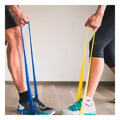 GENERICO - Pack6 Ligas Deportivas para Brazos de 5 Ligas Latex