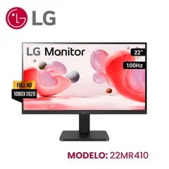 LG - Monitor 22 pulgadas 22MR410-B VA Full HD 100Hz HDMI VGA para oficina y estudio