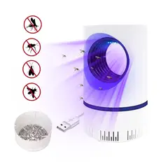 GENERICO - Lámpara Mata Insectos Eléctrico Cpuerto Usb Y Luz Uv