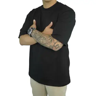 GENERICO - Polo Semi Oversize de Algodon Para Hombre Unisex De Manga corta