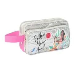 DISNEY - Princesas Cartuchera Plateada