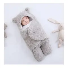 GENERICO - Saco Para Dormir Porta Bebe Térmico Con Chiporro Invierno