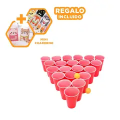 GENERICO - Ping Pong de Entretenimiento para Fiestas Y+Regalo Agendita