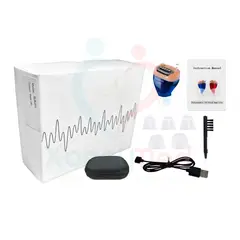 GENERICO - AUDIFONO AMPLIFICADOR RECARGABLE PARA SORDERA - IZQUIERDO