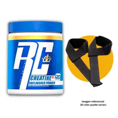 RONNIE COLEMAN - CREATINA DE 300gr CON STRAPS - CREATINA MONOHIDRATADA