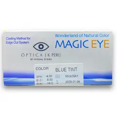 JK - LENTES DE CONTACTO -5.00 MAGIC EYE CON MEDIDA PARA MIOPÍA