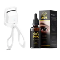 GENERICO - Pack Rizador de pestañas Eléctrico y serum up