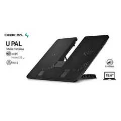 DEEPCOOL - Coolers Para Laptop U PAL 3.0 [1] 4 cm. [2] 765 g