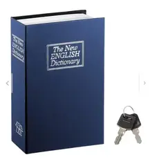 GENERICO - Caja Fuerte Simulada Libro Cofre Seguridad