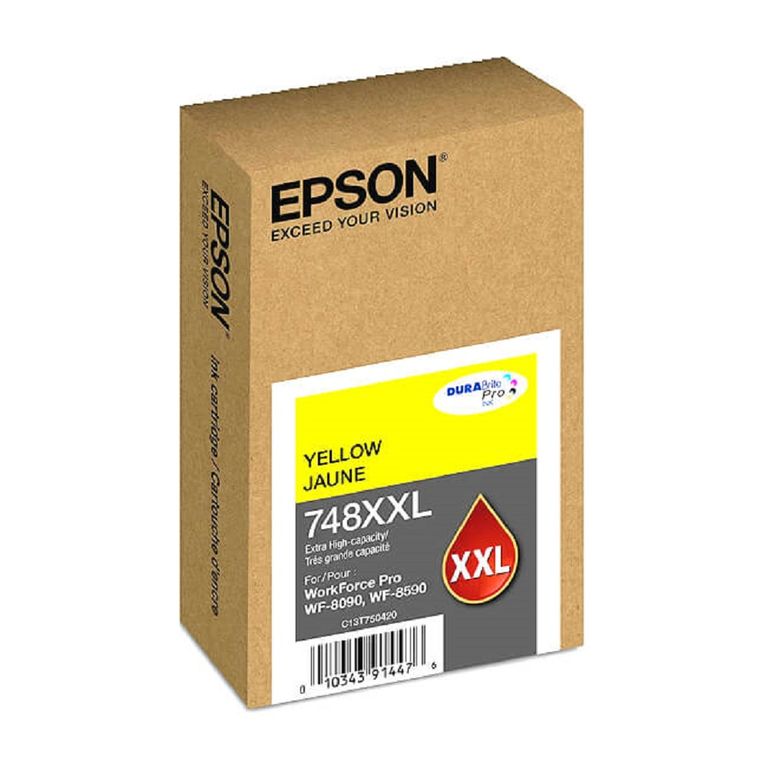 Tinta 748XXL Amarillo WF-6090 WF-6590 WF-8590 WF-8090 - 69ml