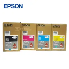 EPSON - Kit 4 Tinta T748XXL WF-6090 WF-6590 WF-8590 WF-8090