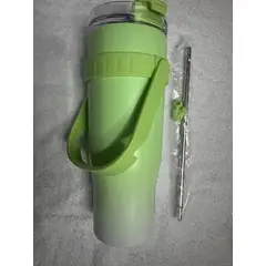 GENERICO - VASO TÉRMICO TOMATODO TERMO MULTIUSOS FRÍO CALIENTE GRANDE DE 12L TAMAÑO verde