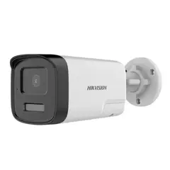 HIKVISION - CAMARA TUBO 2MP SMART HYBRID LIGHT IR 40M LENTE 28MM C-AUDIO 2 VIAS Y SIRENA P-N HK-DS2CE17D0T-LXTS