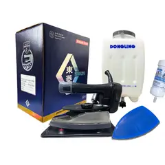 VENETO - Plancha Vaporizadora Profesional Dongling ES-300 Liviana con filtro