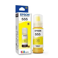 EPSON - Tinta 555 Amarillo T555420 L8160, L8180 - 70ml