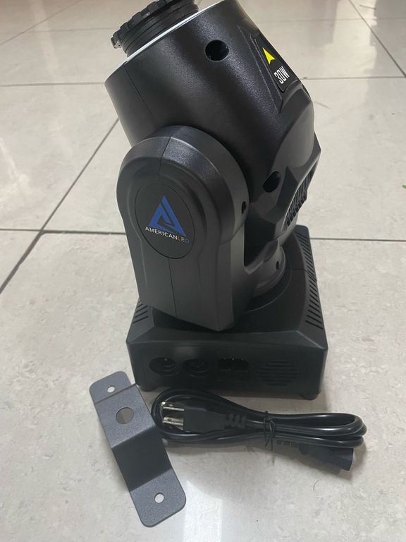 CABEZA MÓVIL SPOT 60W CON ARGOLLA LED