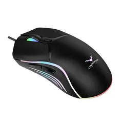 WESDAR - - Mouse Gamer 7200dpi USB 6 Botones - Negro