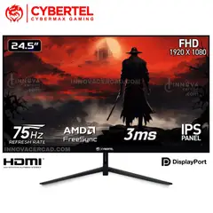 CYBERTEL - Monitor Gaming de 24.5 Full HD IPS 75hz 3ms