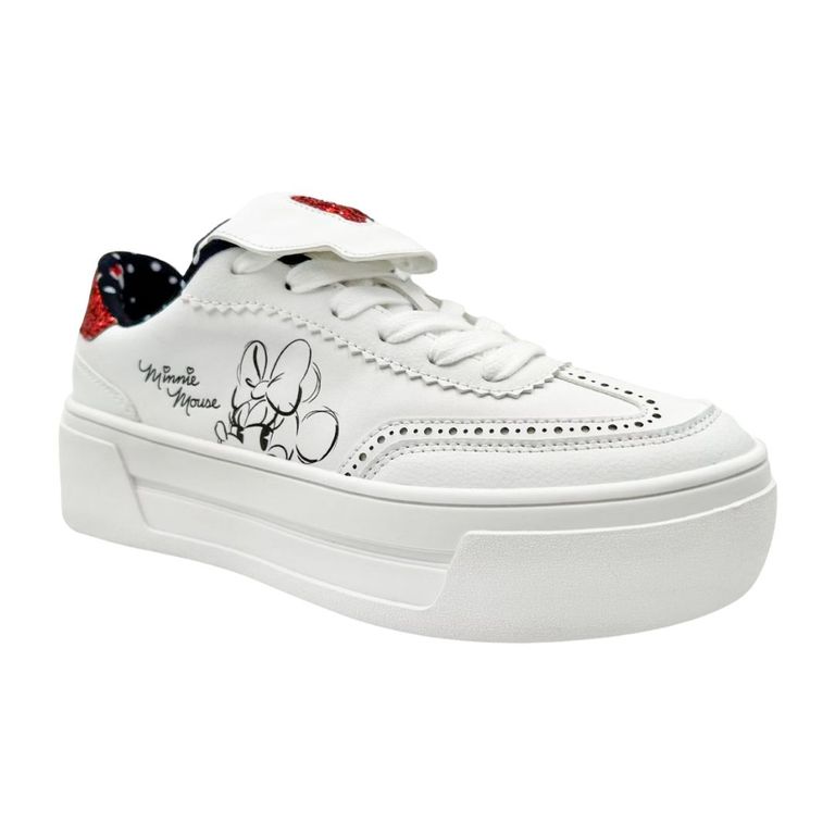 Zapatillas Mujer Mouse Casual Blanco