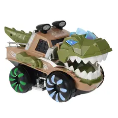 GENERICO - Juguete Carro Dinosaurio Con Luces Sonido Realista Gira 360°