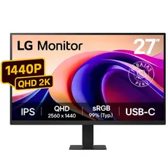 LG - Monitor 27U631A-B 27” QHD IPS 100Hz con HDR10 y USB-C 15W