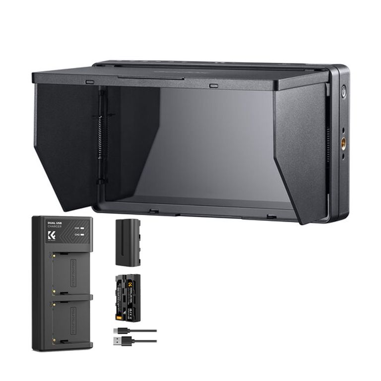 Monitor GM55 + 2 Baterias F550 + Cargador