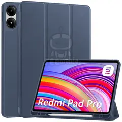 GENERICO - Funda Smart Case Portapencil Para Redmi PAD PRO 12 .1" - AZUL