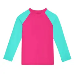 GENERICO - Polo de natación rashguard color entero UV