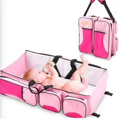 GENERICO - Pañalera cama portatil para bebe - cuna portatil