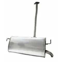 GENERICO - Silenciador de escape de acero inoxidable