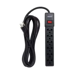 OPALUX - Extensión Universal Vulcanizada 6 Salidas 3Mts OP-FL28-3MTS