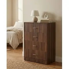 GENERICO - COMODA CON CAJONES - MED BROWN