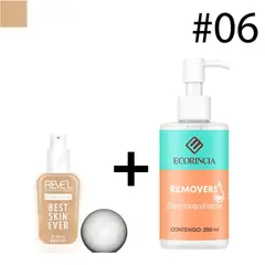 GENERICO - Pack Base Liquida Best Skin Ever 06 REVEL + Removedor 200 ml